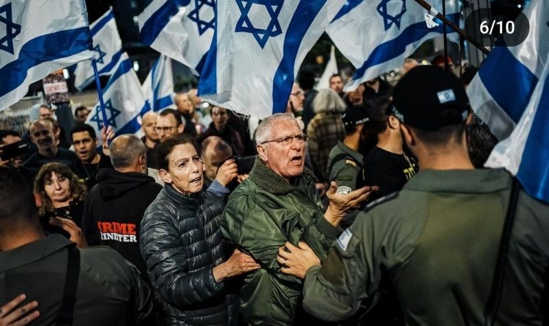 Masovni protesti u Izraelu PROTIV Benjamina Netanjahua