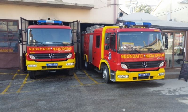 Požar u Kragujevcu jedna osoba povređena