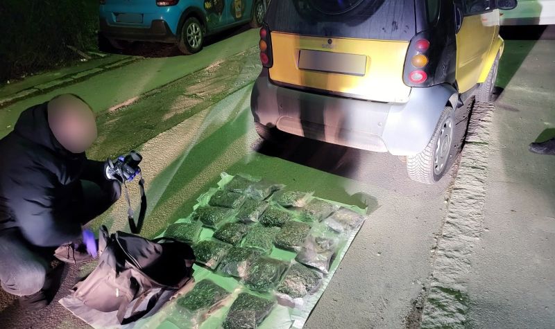 Policija zaplenila oko 8,5 kilograma marihuane