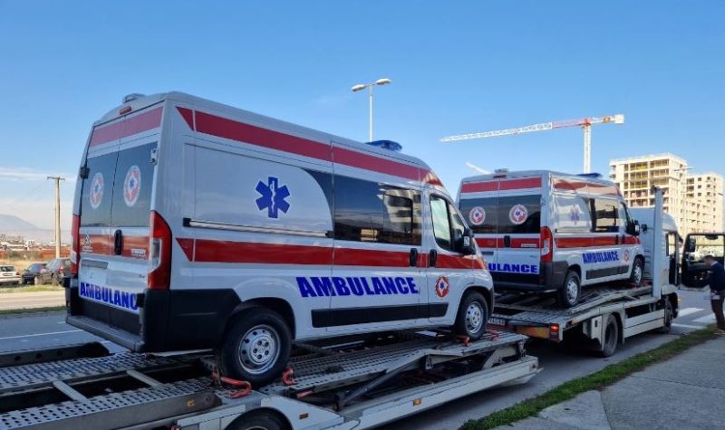 Zavod za hitnu medicinsku pomoć Crne Gore dobio nova vozila