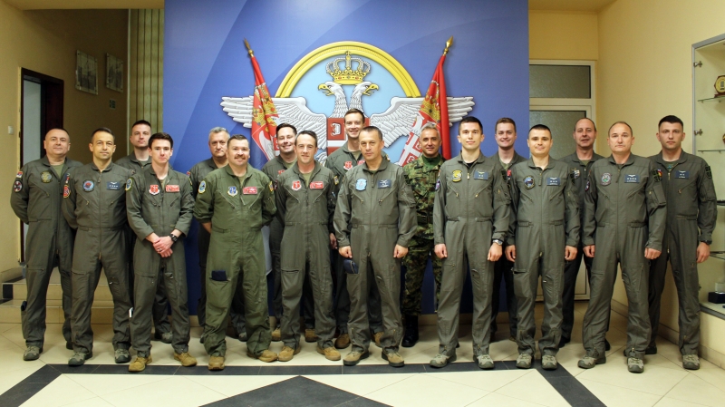 Razmena iskustava Vojske Srbije i Nacionalne garde Ohaja u oblasti bezbednosti letenja