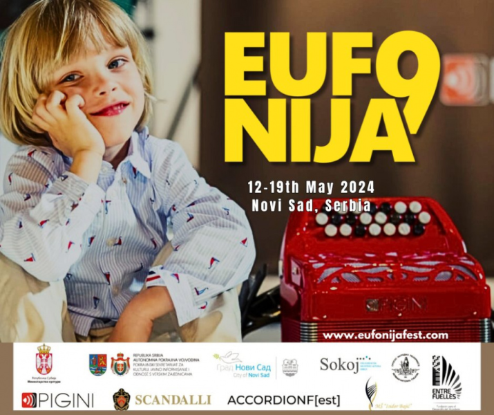 Internacionalni festival harmonike i kamerne muzike "Eufonija" od 12. do 19. maja