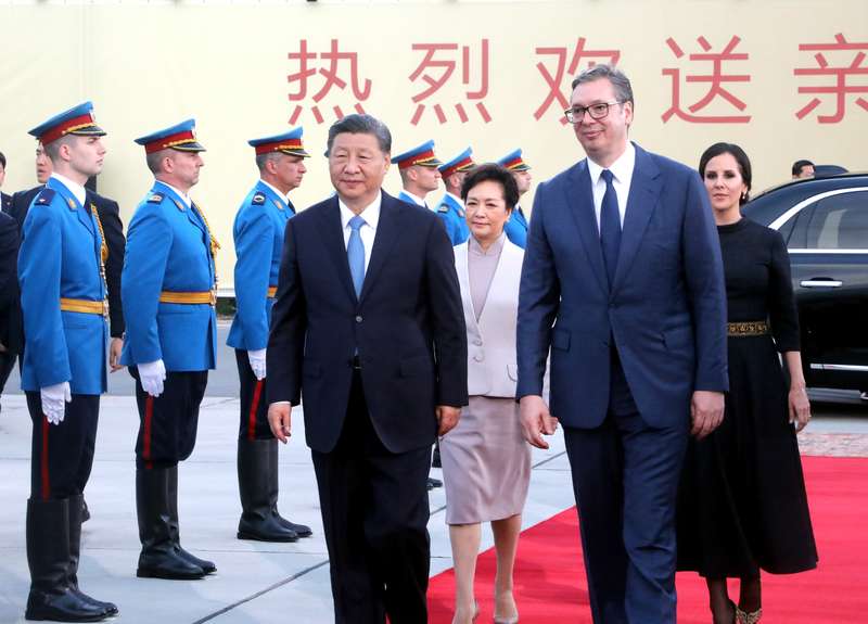 Predsednik NR Kine završio posetu Srbiji