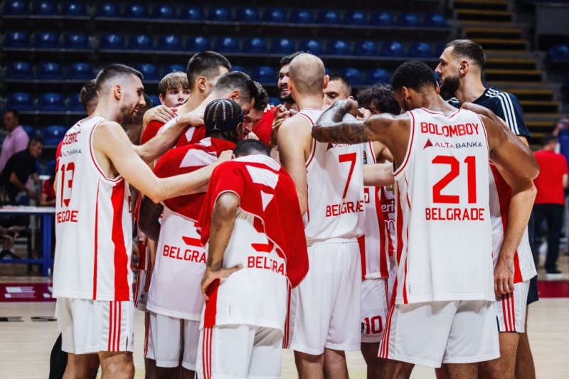 Košarkaši Crvene zvezde otputovali u Dubai na start sezone