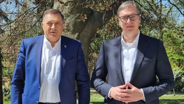 Predsednici Vučić i Dodik obilaze Bileću