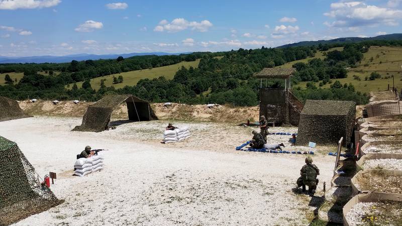 Obuka jedinice Vojske Srbije za angažovanje u mirovnoj operaciji u Libanu