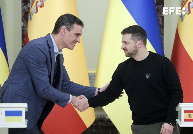 Ukrajinski predsednik i španski premijer potpisuju bezbednosni sporazum